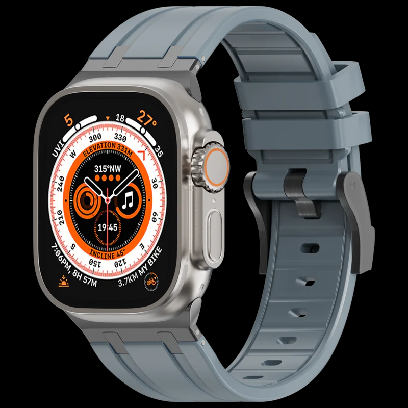 Black Adapter-Gray Blue Band